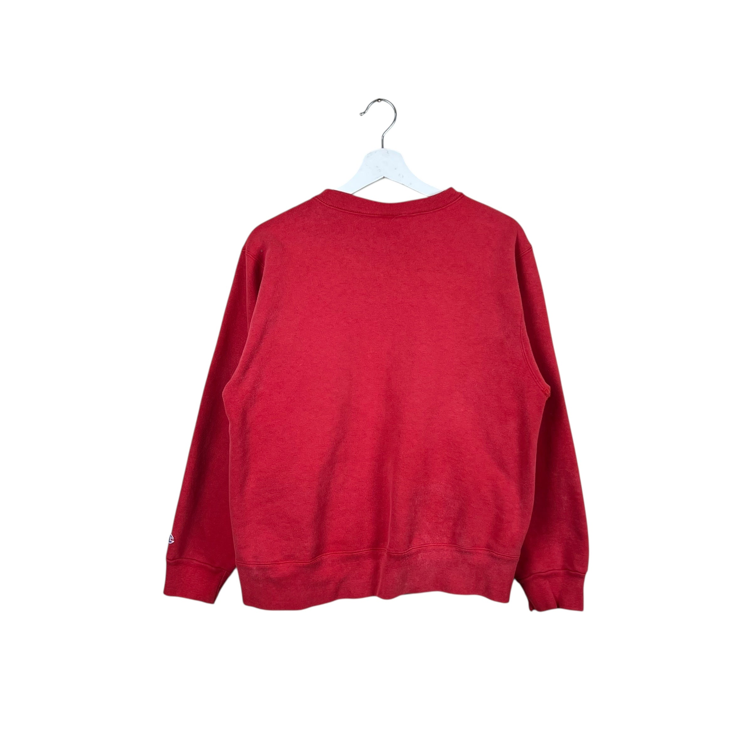 Vintage 80’s Champion University Of South Dakota Crest Crewneck Red