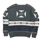 Vintage Britches Asymmetric Pattern Knit Green