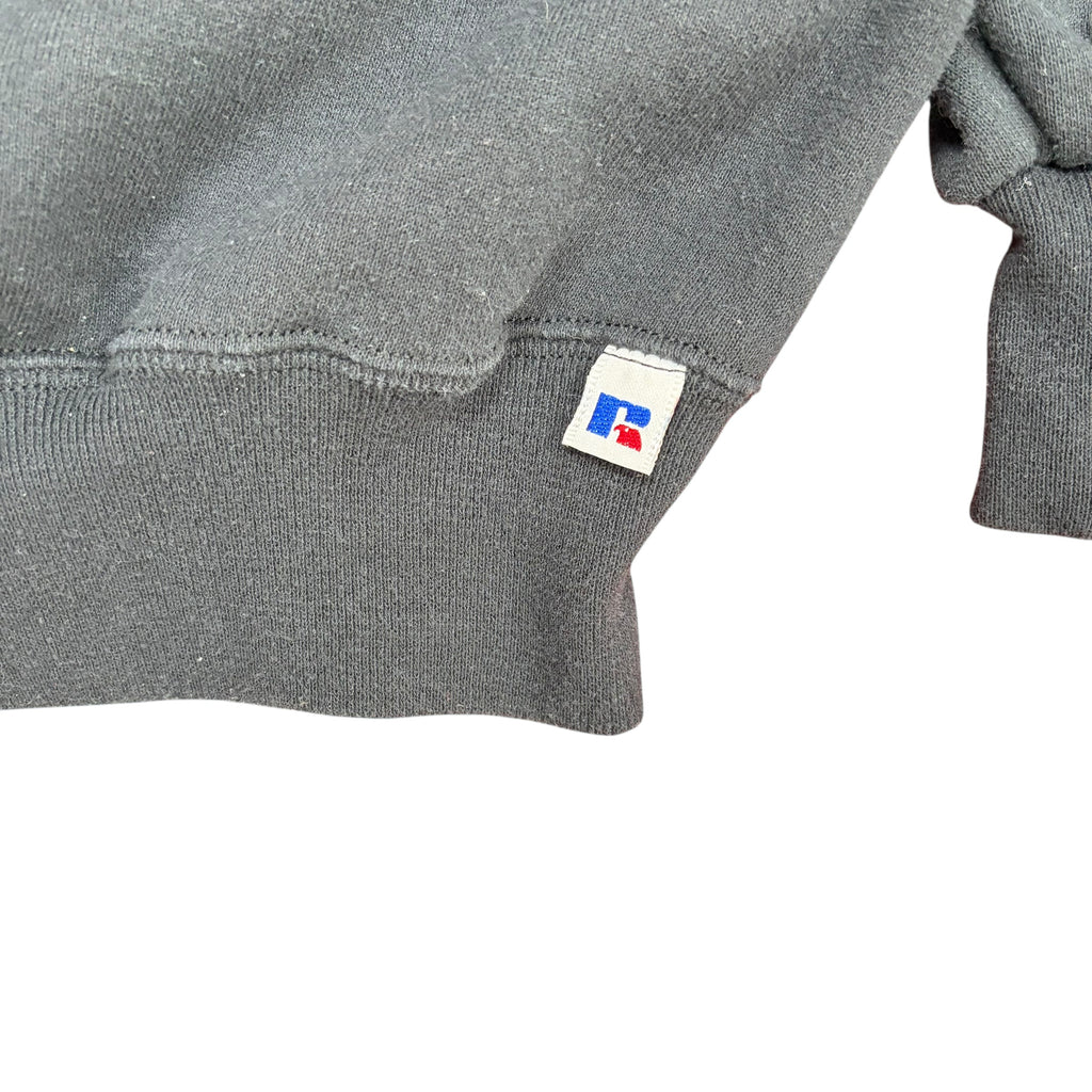Vintage Russell Athletics Blank Crewneck Black