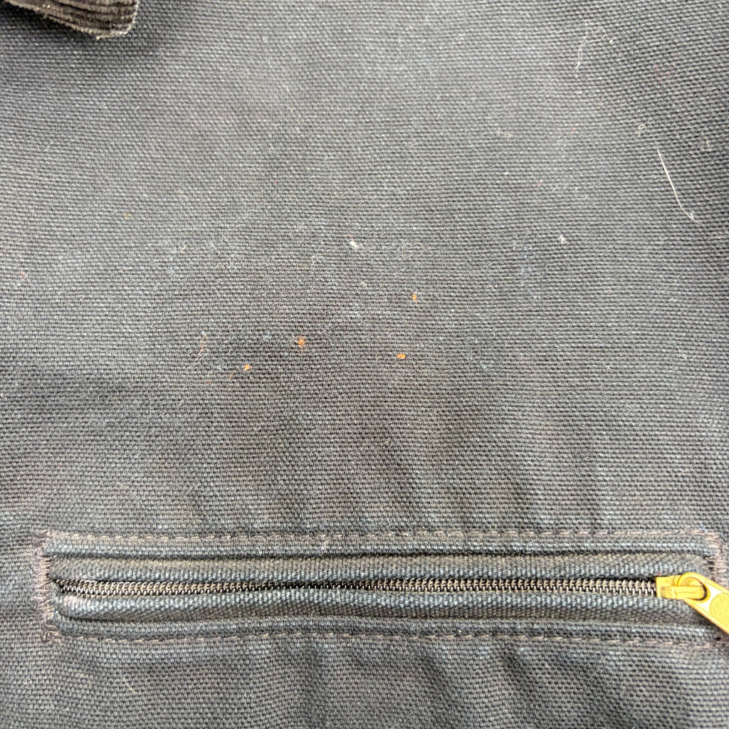 Vintage Carhartt Blanket Lined Detroit Jacket Black
