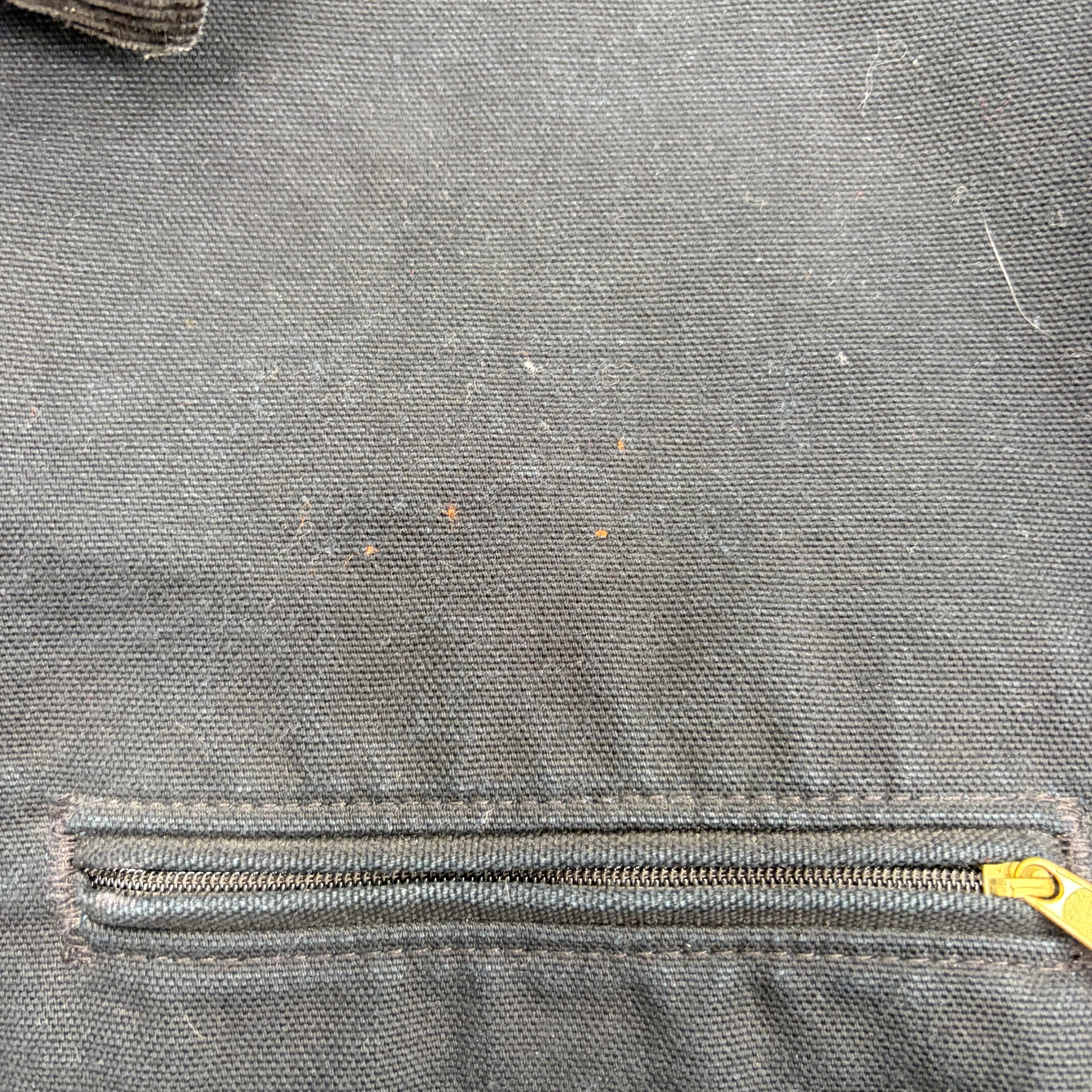 Vintage Carhartt Blanket Lined Detroit Jacket Black