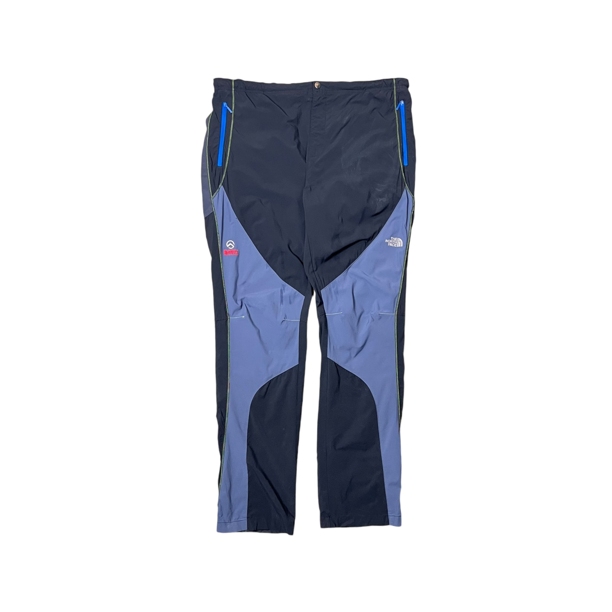Vintage North Face Summit Series Two Tone Hiking Pant Black/Muted Blue