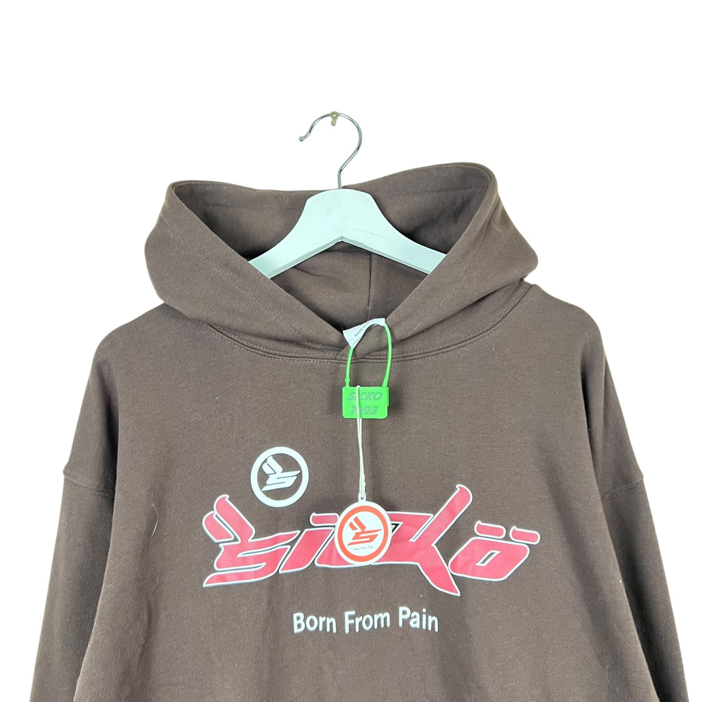 Sicko Born From Pain Hoodie Brown
