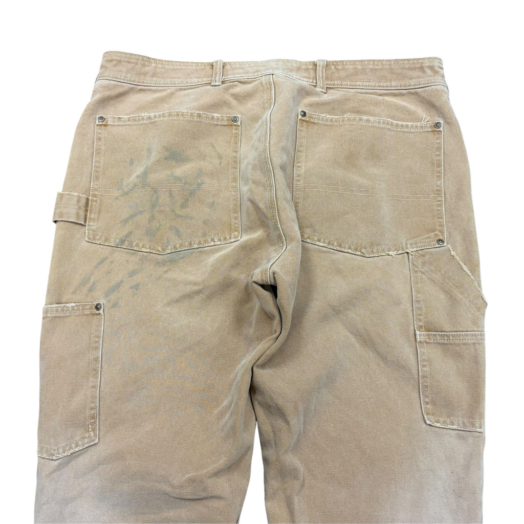 Vintage Polo By Ralph Lauren Carpenter Double Knees Pants Faded Tan