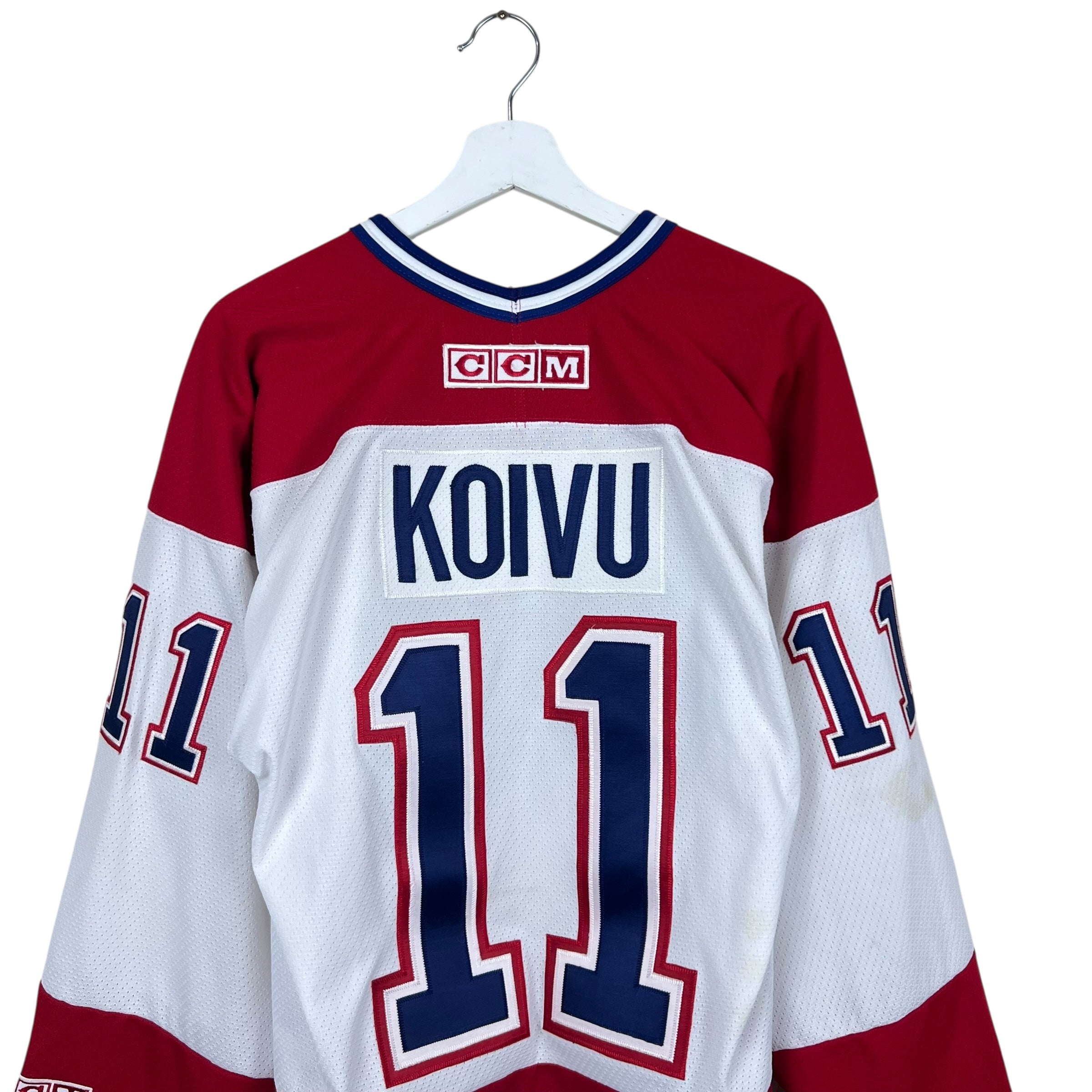 Vintage CCM NHL Montreal Canadiens Saku Koivu Home Jersey