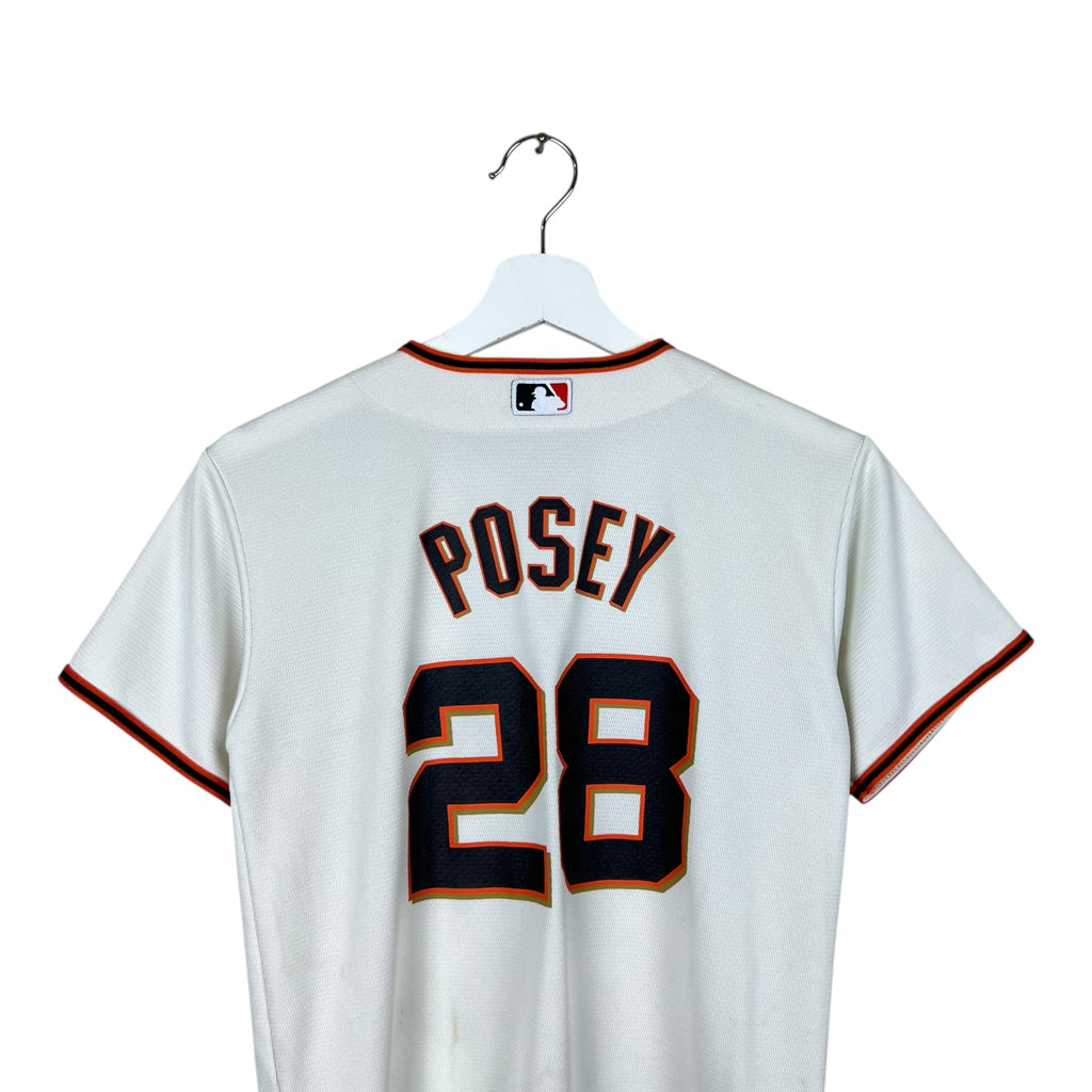 Vintage MLB Youth San Francisco Giants Buster Posey Home Jersey