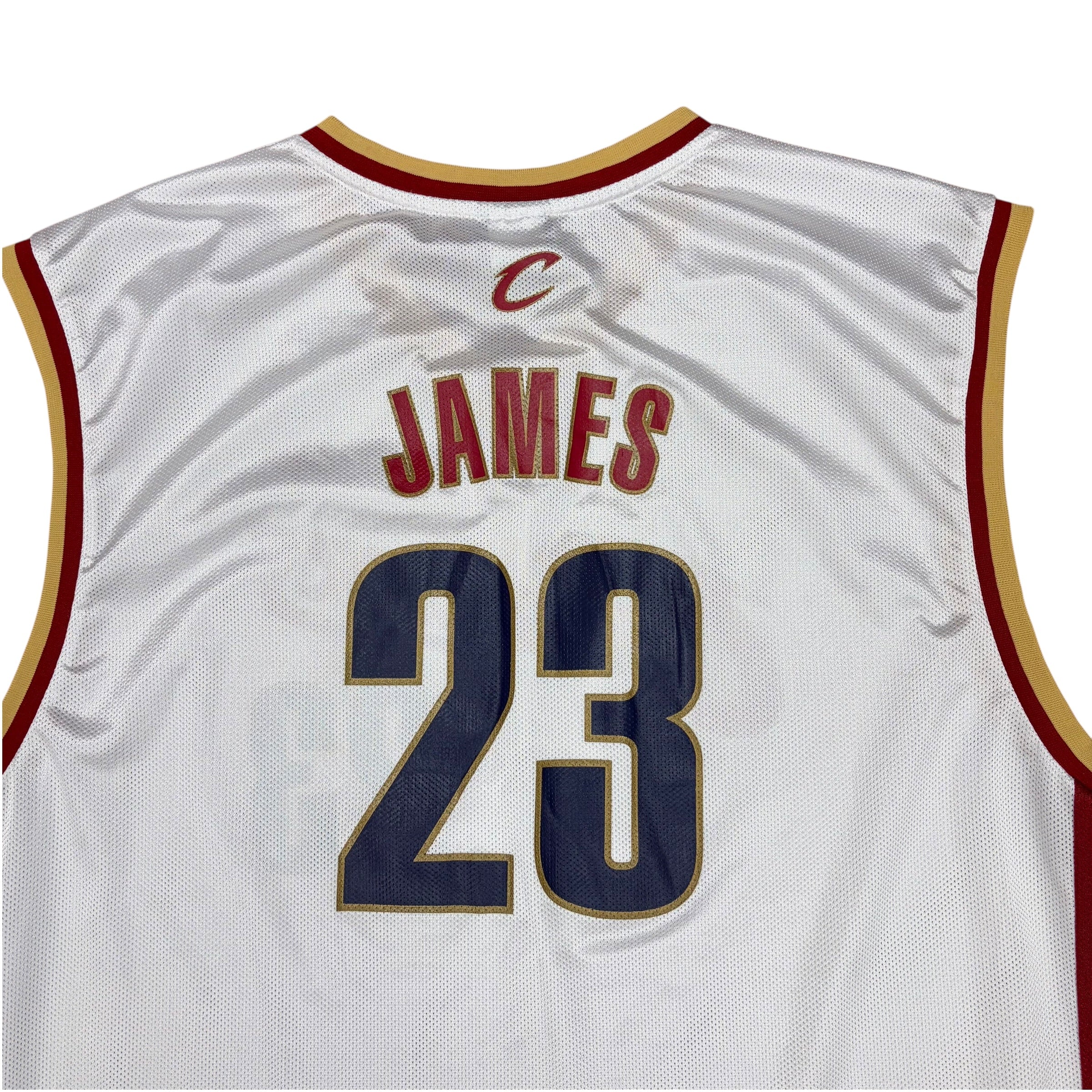 Vintage Reebok NBA Cleveland Cavaliers LeBron James Home Jersey