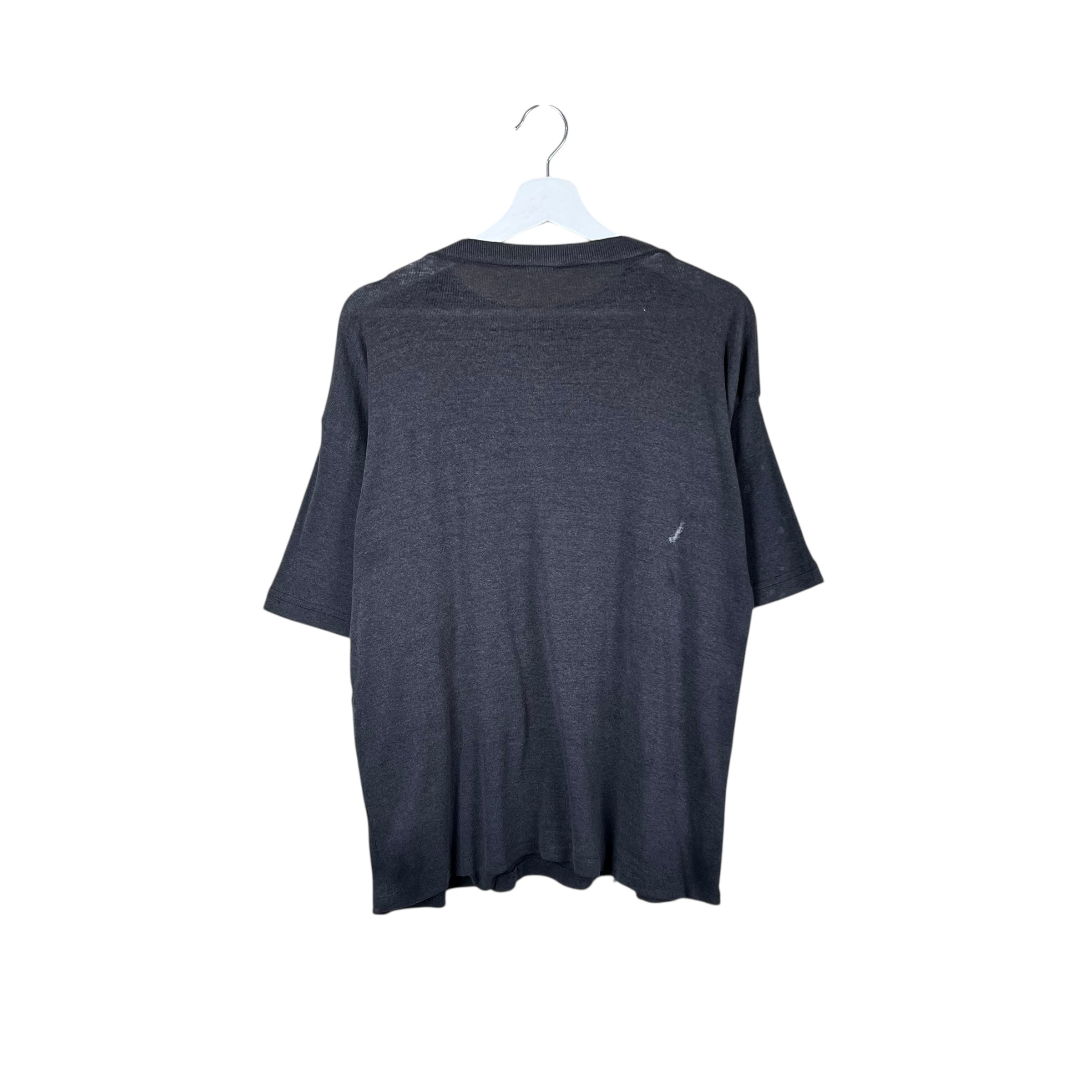 Vintage Ravens Athletic NBA Toronto Raptors Exploding Basketball Logo Tee Black