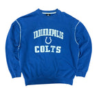 Vintage NFL Indianapolis Colts Arch Logo Crewneck Blue