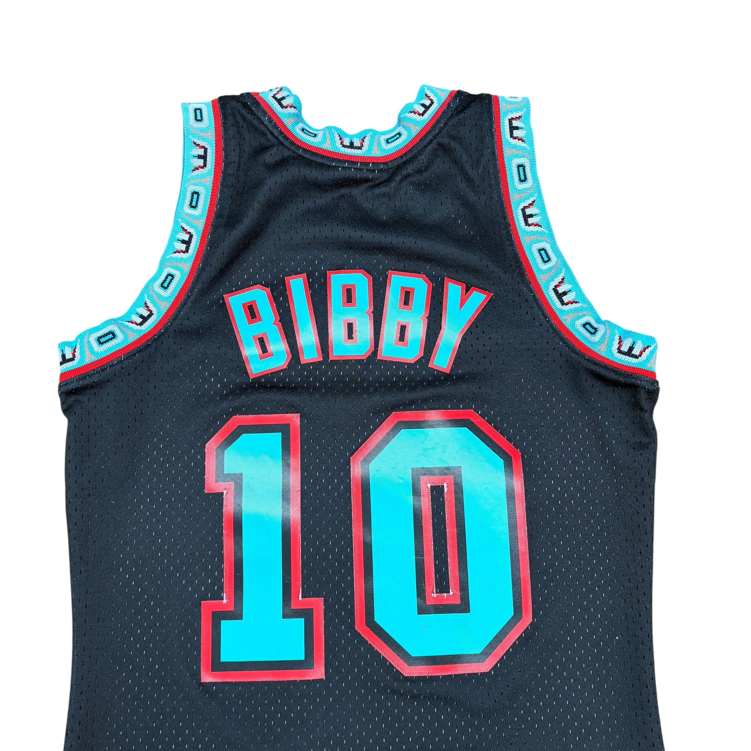 Vintage Mitchell & Ness NBA Vancouver Grizzlies Mike Bibby Classic Jersey Black