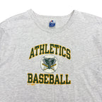 1995 Champion MLB Oakland Athletics Baseball Logo Tee Grey