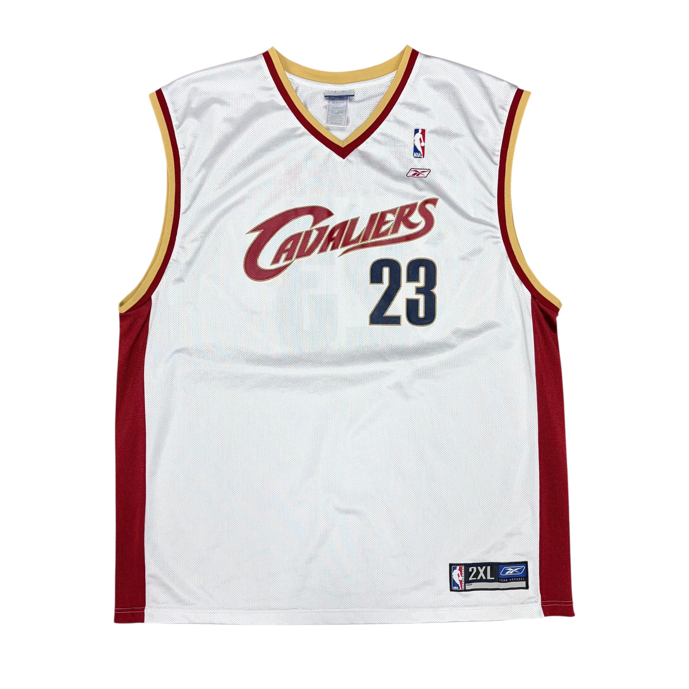 Vintage Reebok NBA Cleveland Cavaliers LeBron James Home Jersey