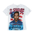 Vintage 21 Savage “The American Dream Tour” Tee White