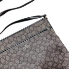 Coach Signature Crossbody Monogram Bag Black/Grey