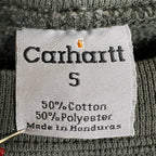 Vintage Carhartt Corner Logo Crewneck Washed Olive