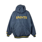 Vintage Starter NFL New Orleans Saints Puffer Jacket Black