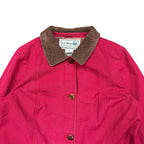 Vintage L.L Bean Women’s Blanket Lined Farmers Jacket Red