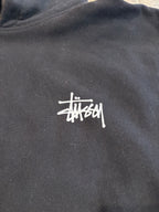 Stussy Classic Logo Hoodie Black