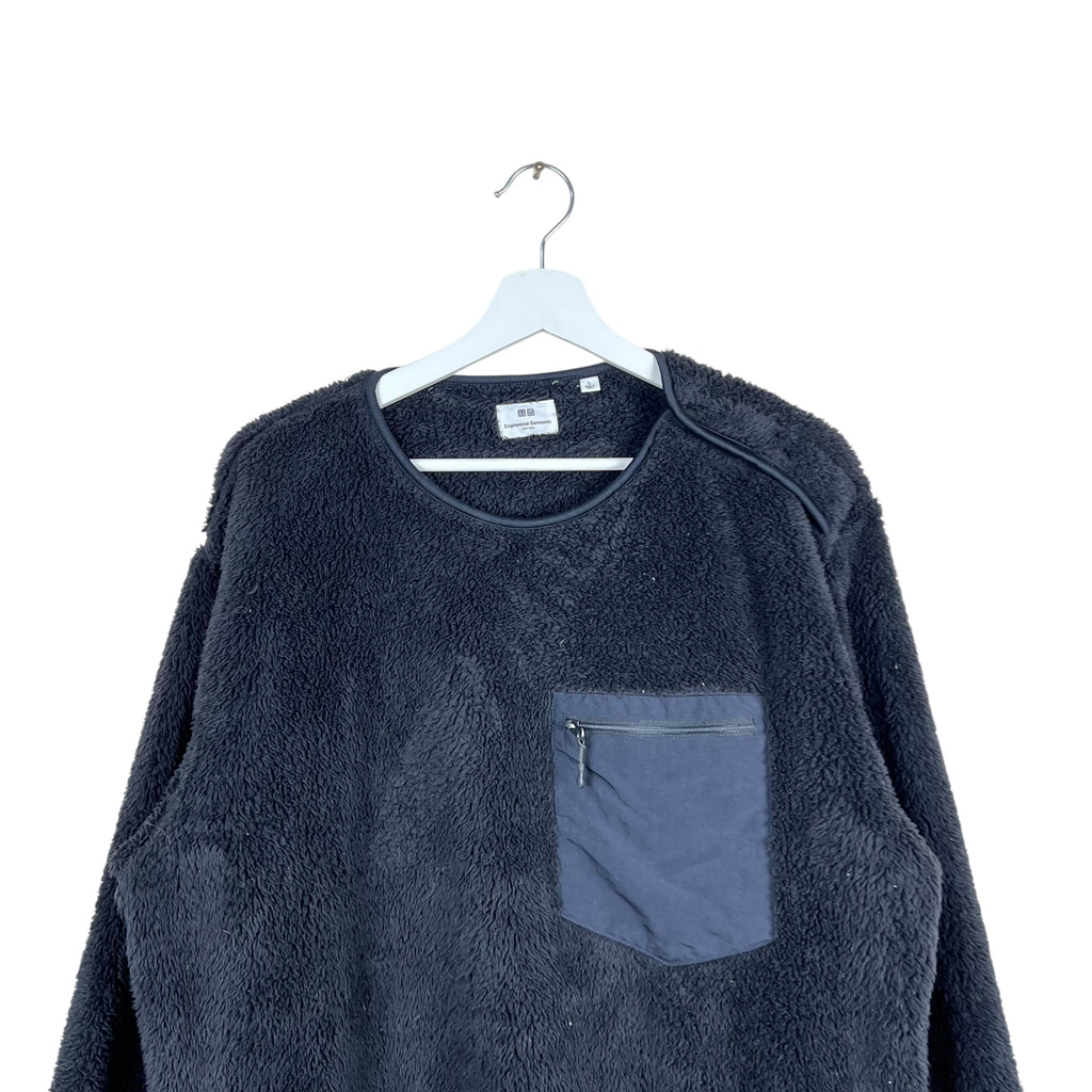 Engineered Garments x Uniqlo Fleece Crewneck Black