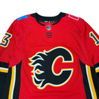 Adidas NHL Calgary Flames Johnny Gaudreau Home Hockey Jersey Red