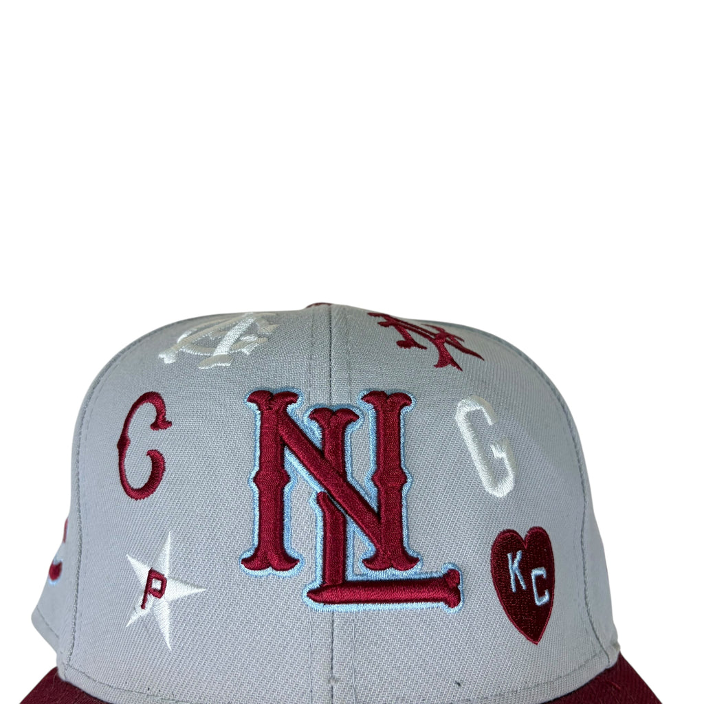 Vintage American Needle Negro League Embroidered Fitted Hat