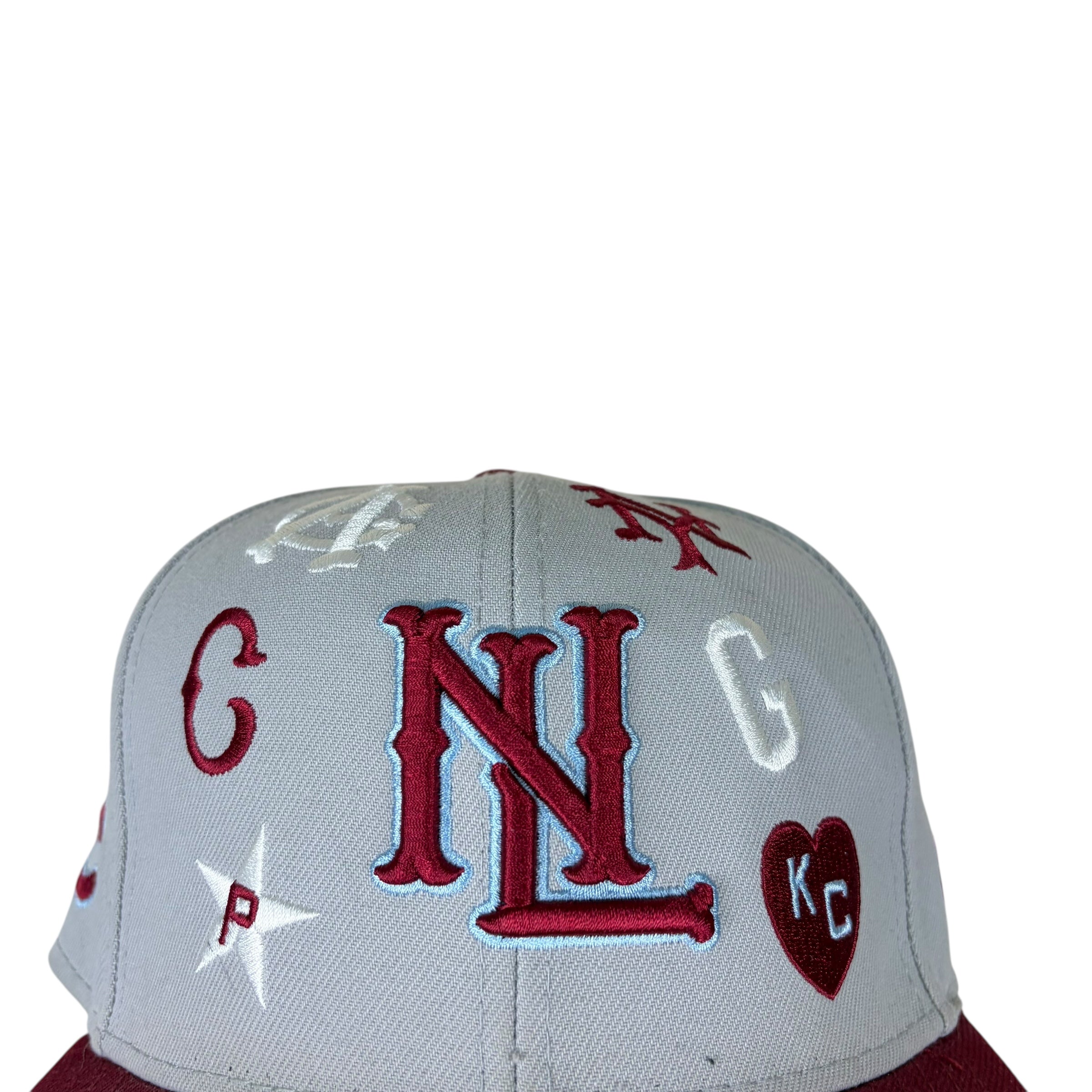 Vintage American Needle Negro League Embroidered Fitted Hat