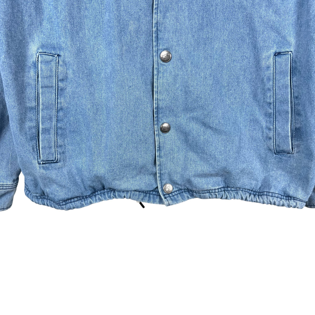 Vintage Starter MLB Montreal Expos Denim Jacket Mid Wash