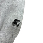 Vintage Starter Michigan University Arch Spellout Crewneck Grey