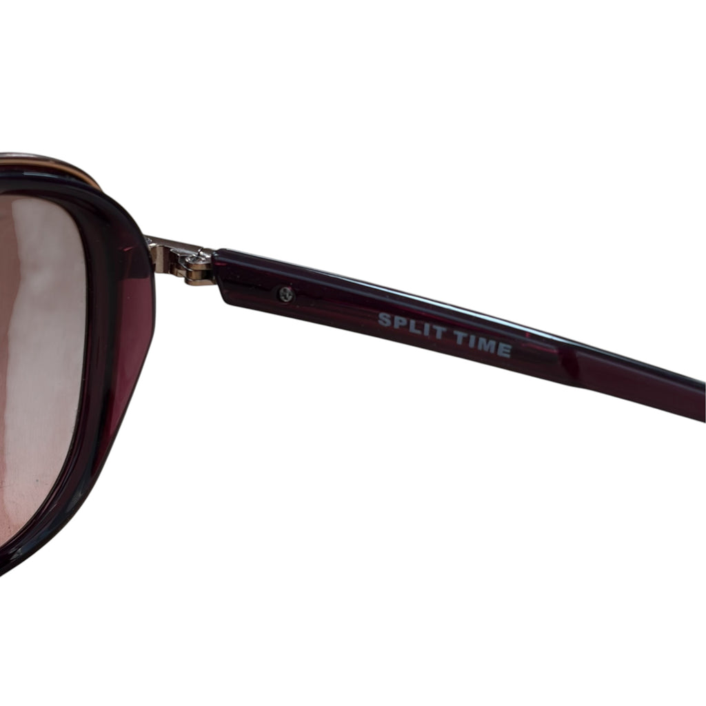 Oakley Women’s Split Time Gradient Lens Sunglasses Crystal Raspberry/ Rose Gold Frame