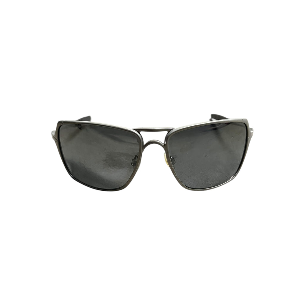 Oakley Inmate Rectangle Sunglasses Silver