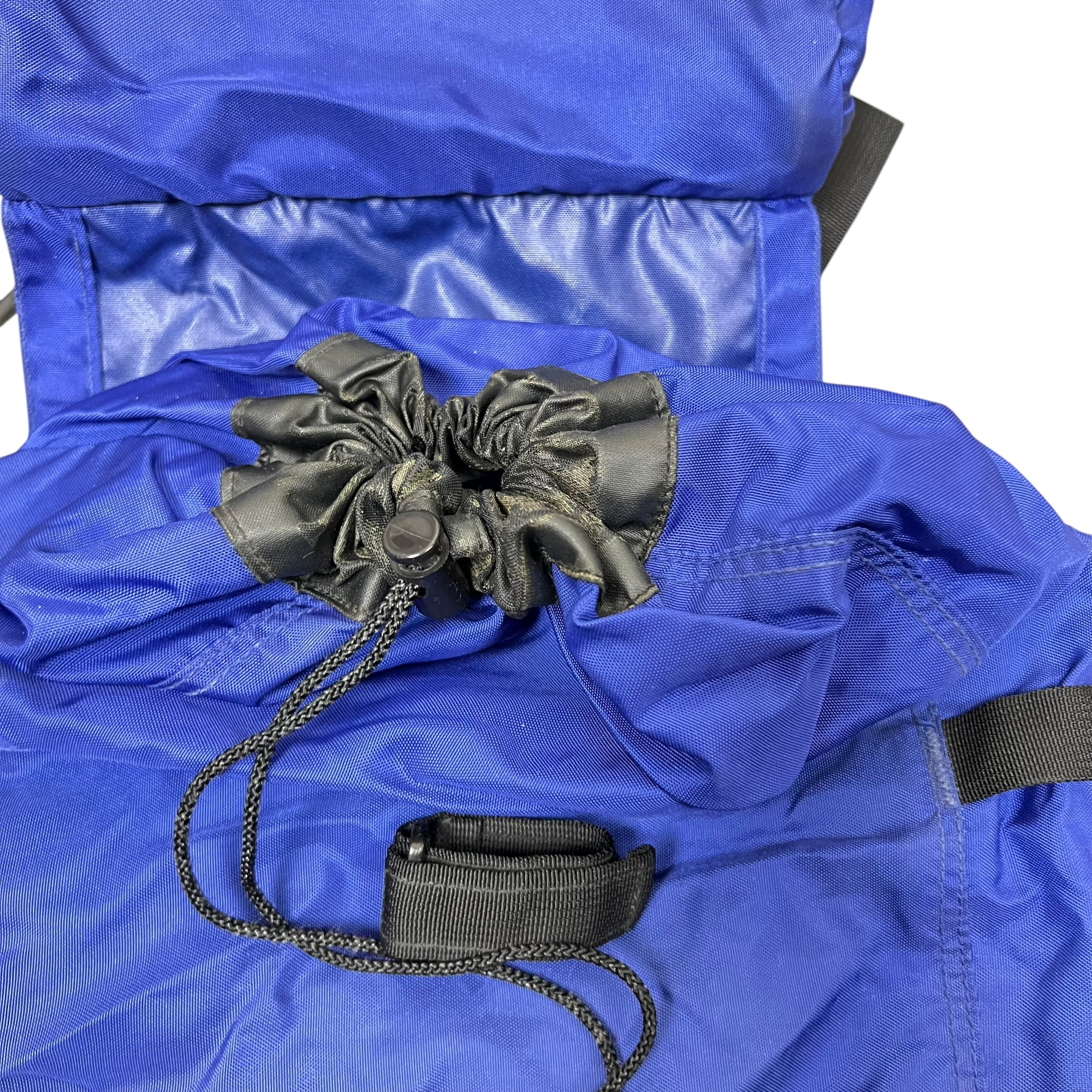 Vintage North Face Hiking Backpack Blue/Red