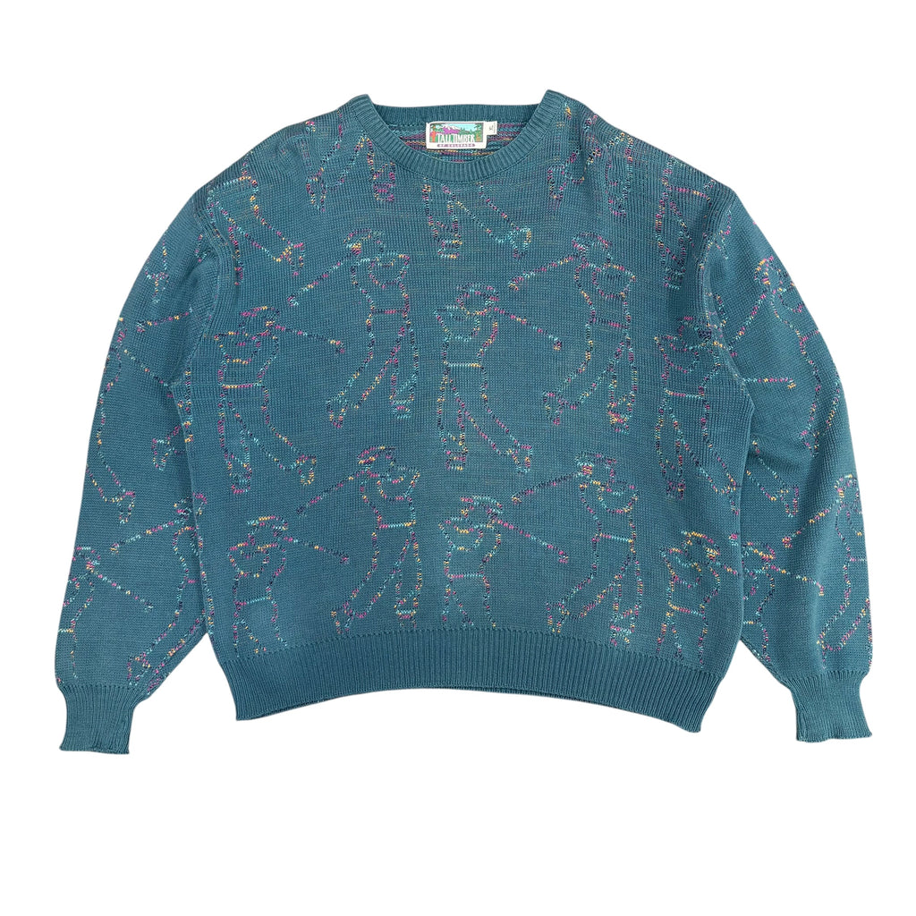 Vintage Tall Timber Golfing AOP Knit