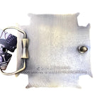 2005 French Craft Metallica Print Belt
