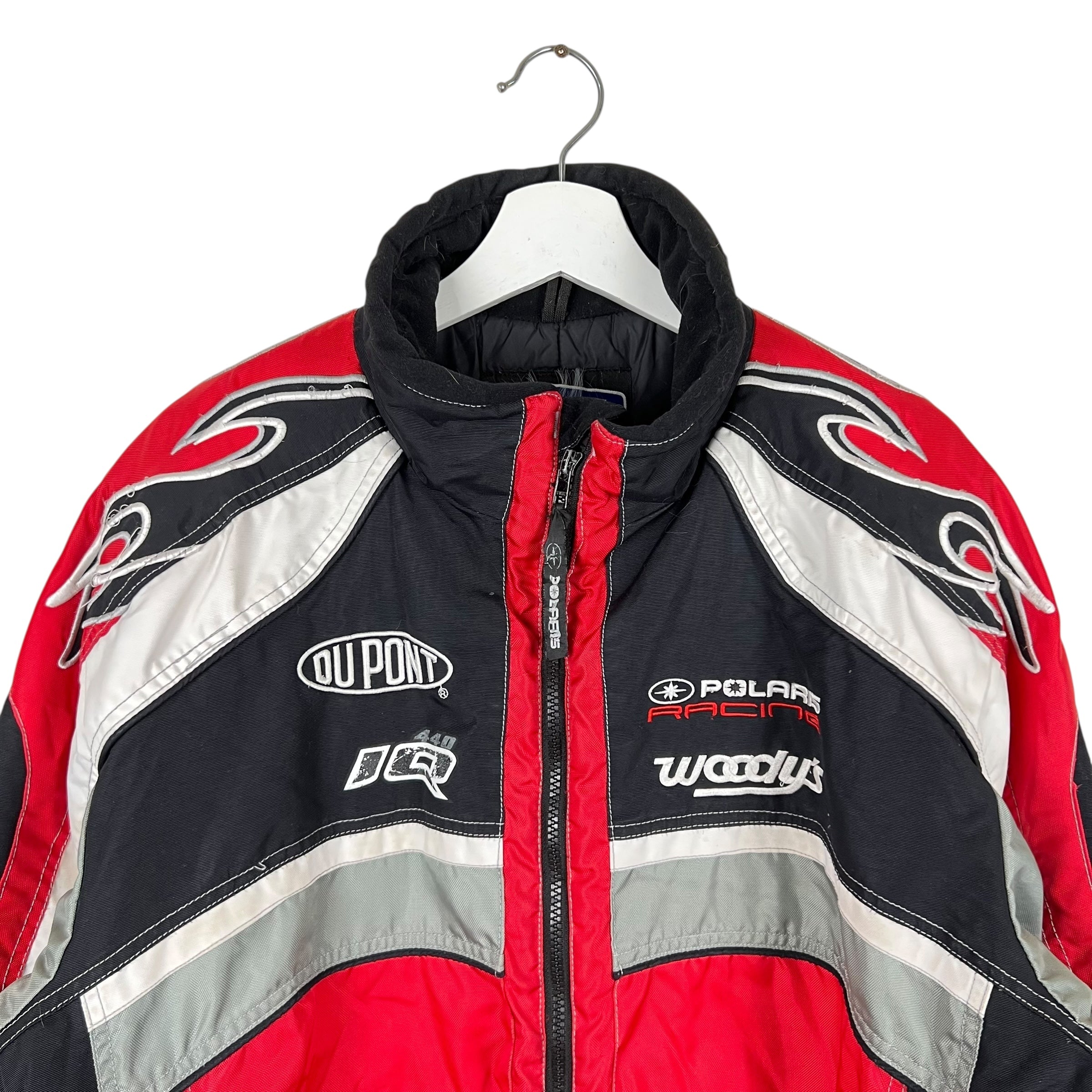 Vintage Polaris Winter Sports Jacket Red/Black