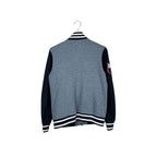 Vintage MLB Youth Boston Red Sox Chenille Logo Bomber Jacket Grey