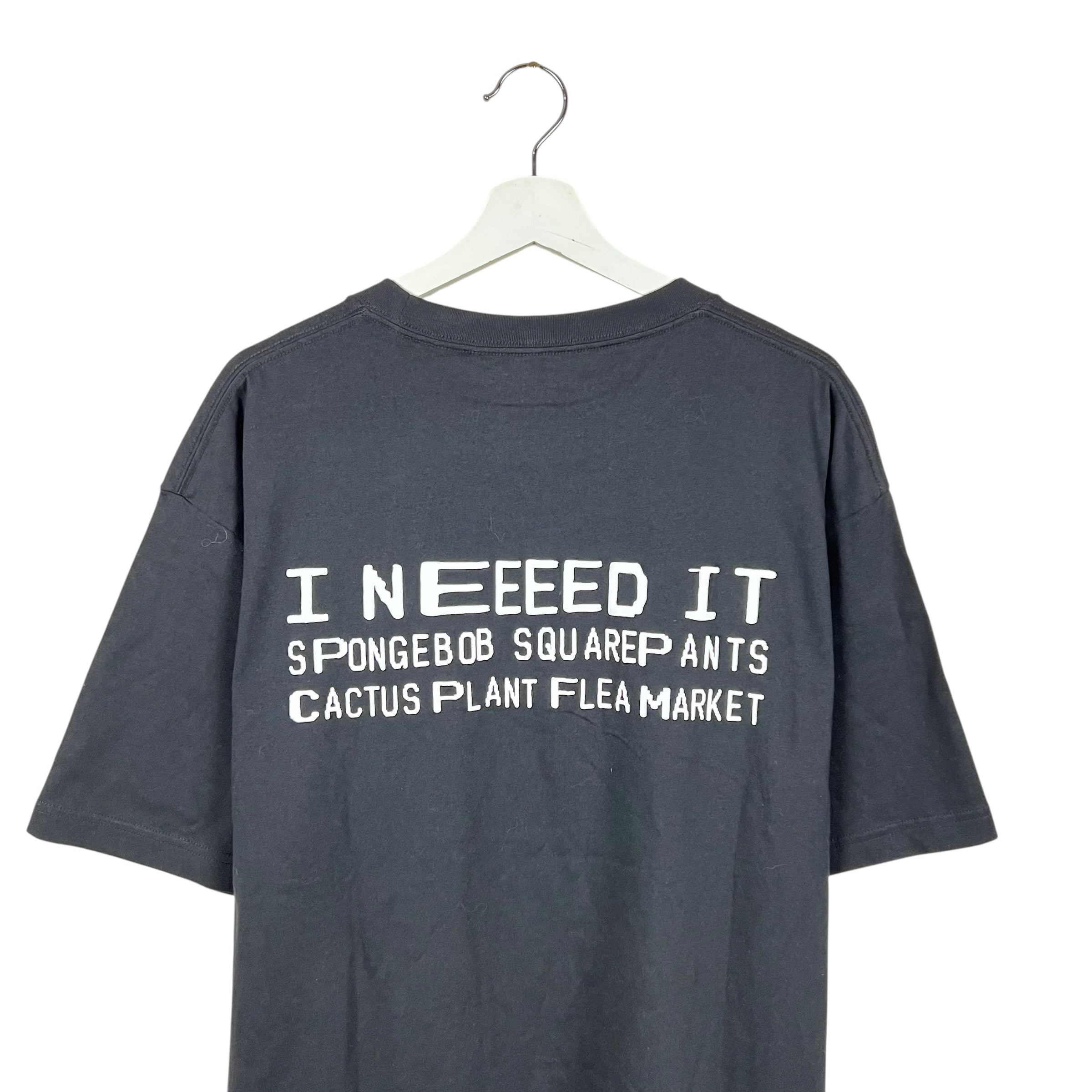 Uniqlo x Spongebob SquarePants x Cactus Plant Flea Market Graphic Tee Black