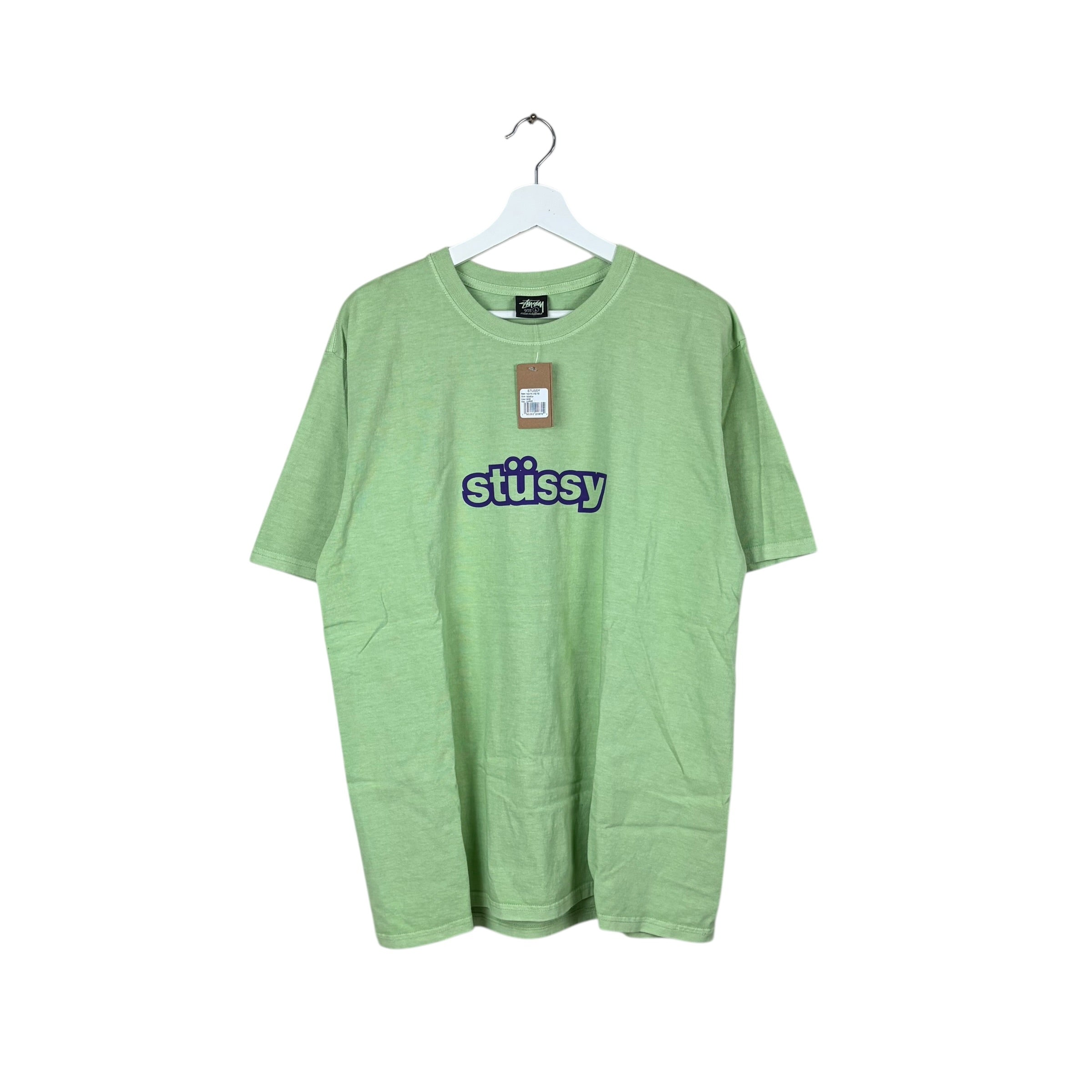 Stussy Thick Pigment Dyed Tee Mint