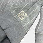 OVO Pinstripe Crewneck Grey