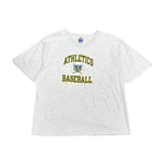 1995 Champion MLB Oakland Athletics Baseball Logo Tee Grey