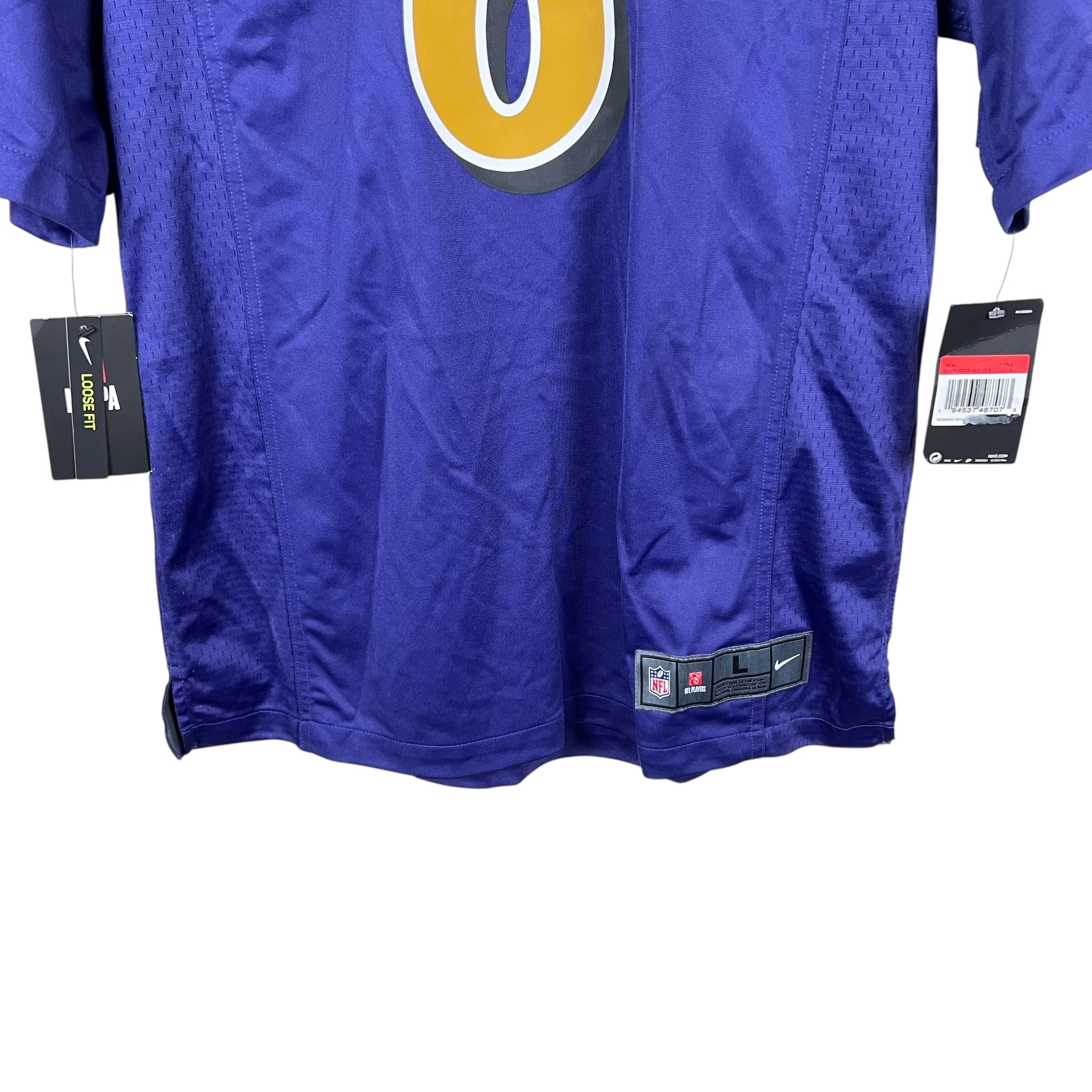 2020 Nike NFL Baltimore Ravens Lamar Jackson Game Jersey