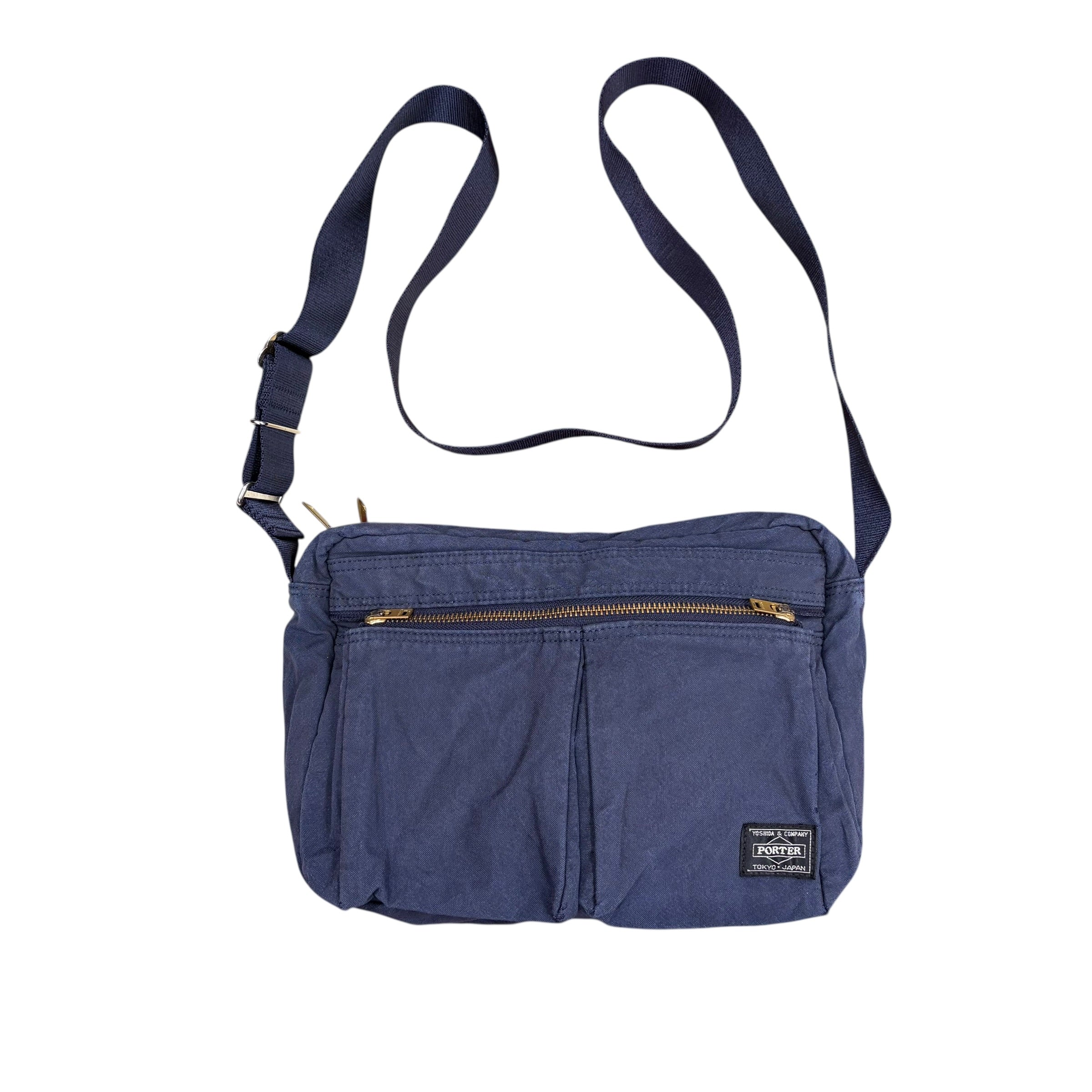 Porter Yoshida & Co. Shoulder Bag Navy Blue