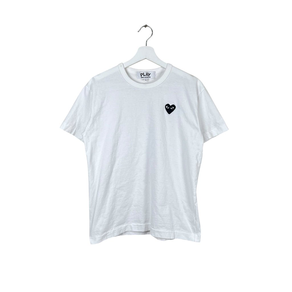 Comme Des Garçons PLAY Heart Tee White