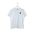Comme Des Garçons PLAY Heart Tee White