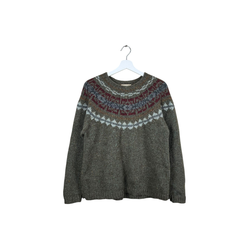 Vintage L.L. Bean Handknit Women’s Symmetrical Pattern Knit