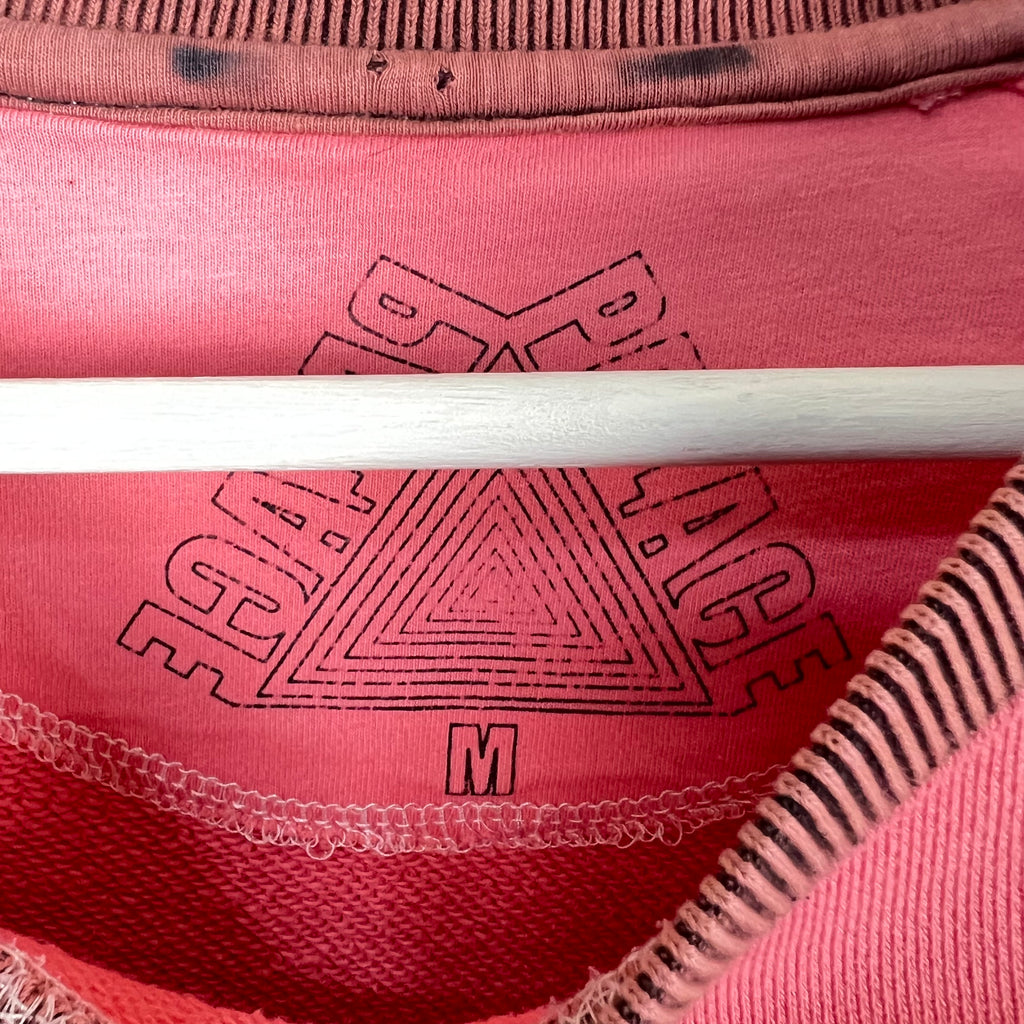 Palace Upside Down OG Logo Sweater Pink