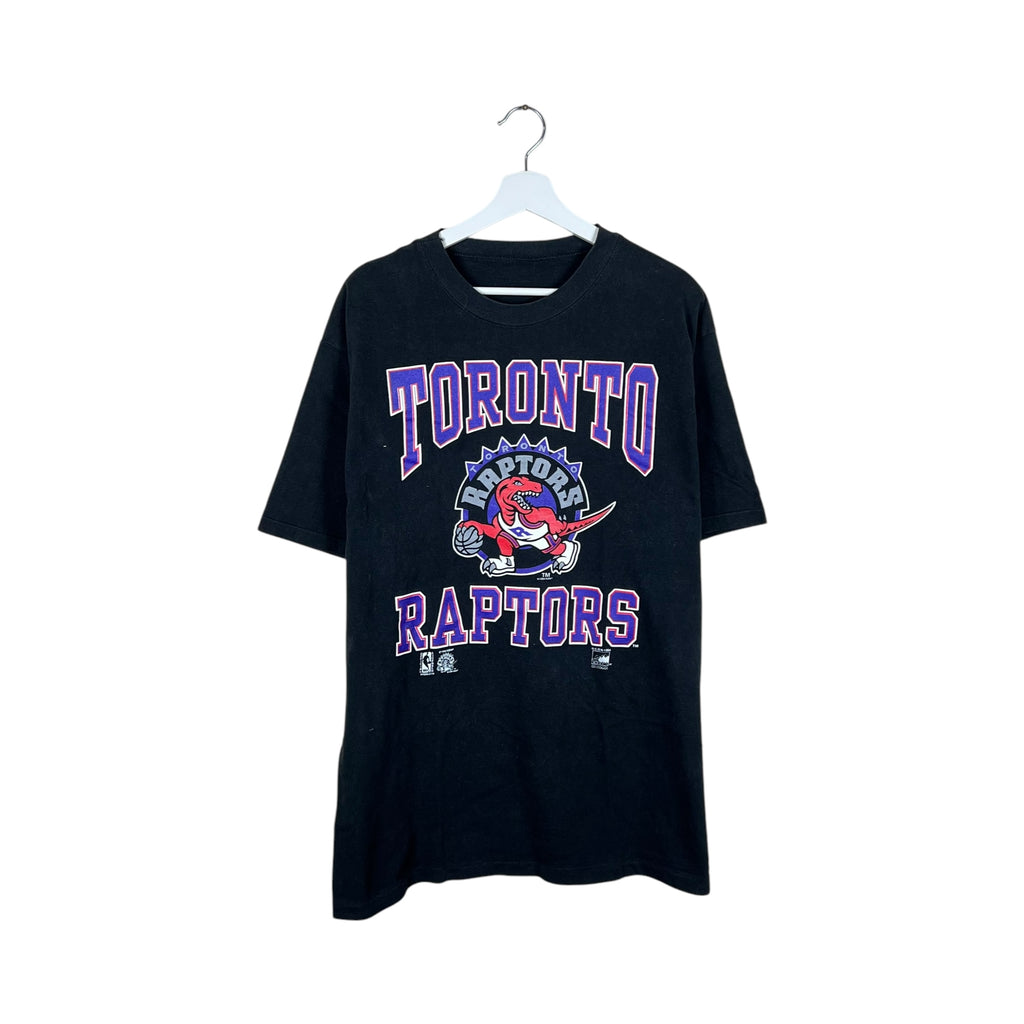 1994 NBA Toronto Raptors Arch Logo Tee Black