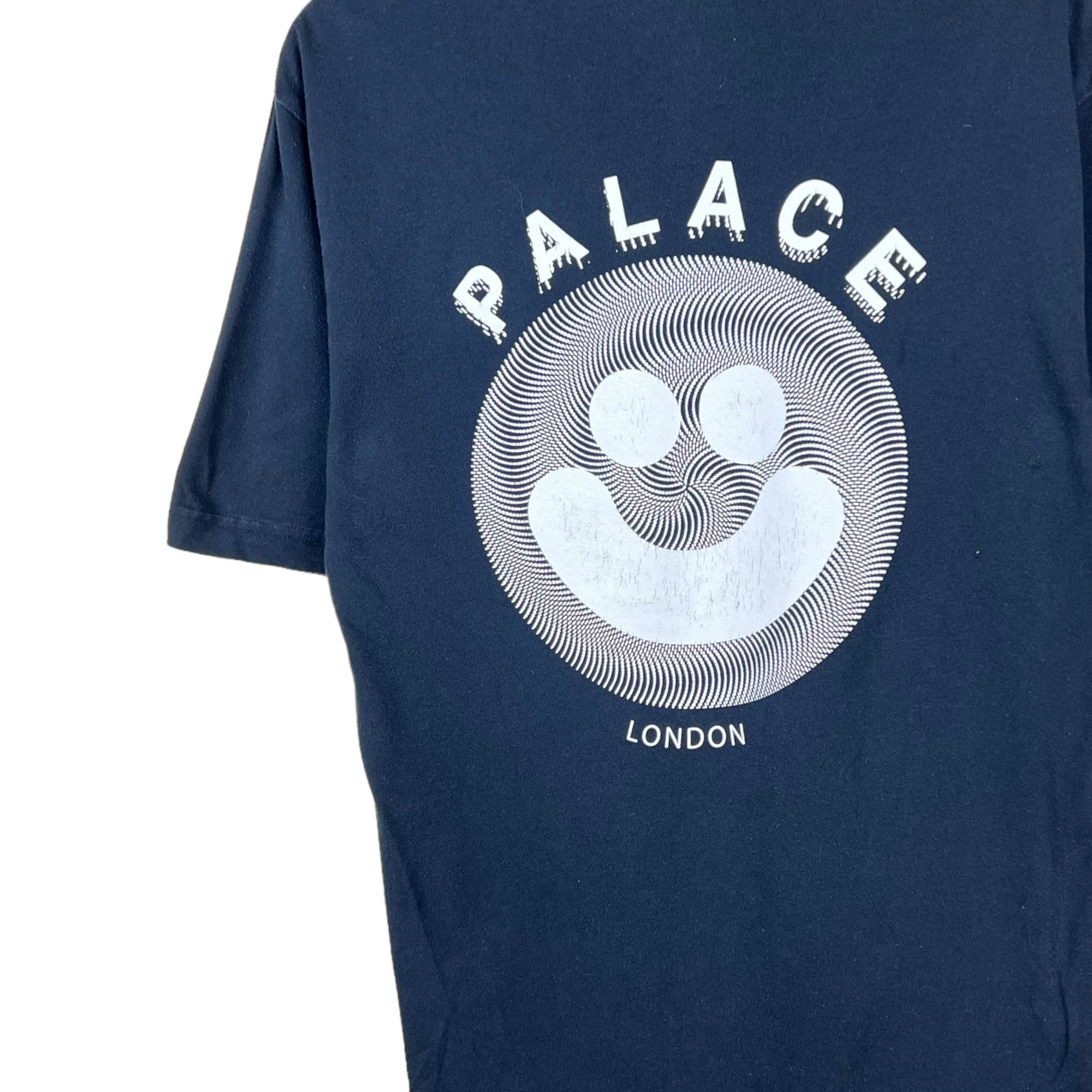 Palace Smiley Face Tee Navy