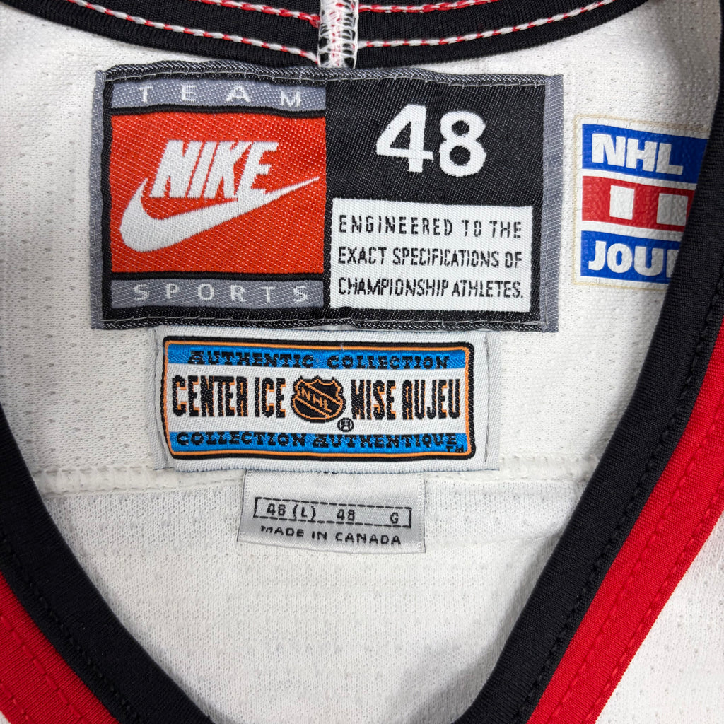 Vintage Nike 90’s NHL Chicago Blackhawks Ed Belfour Home Jersey