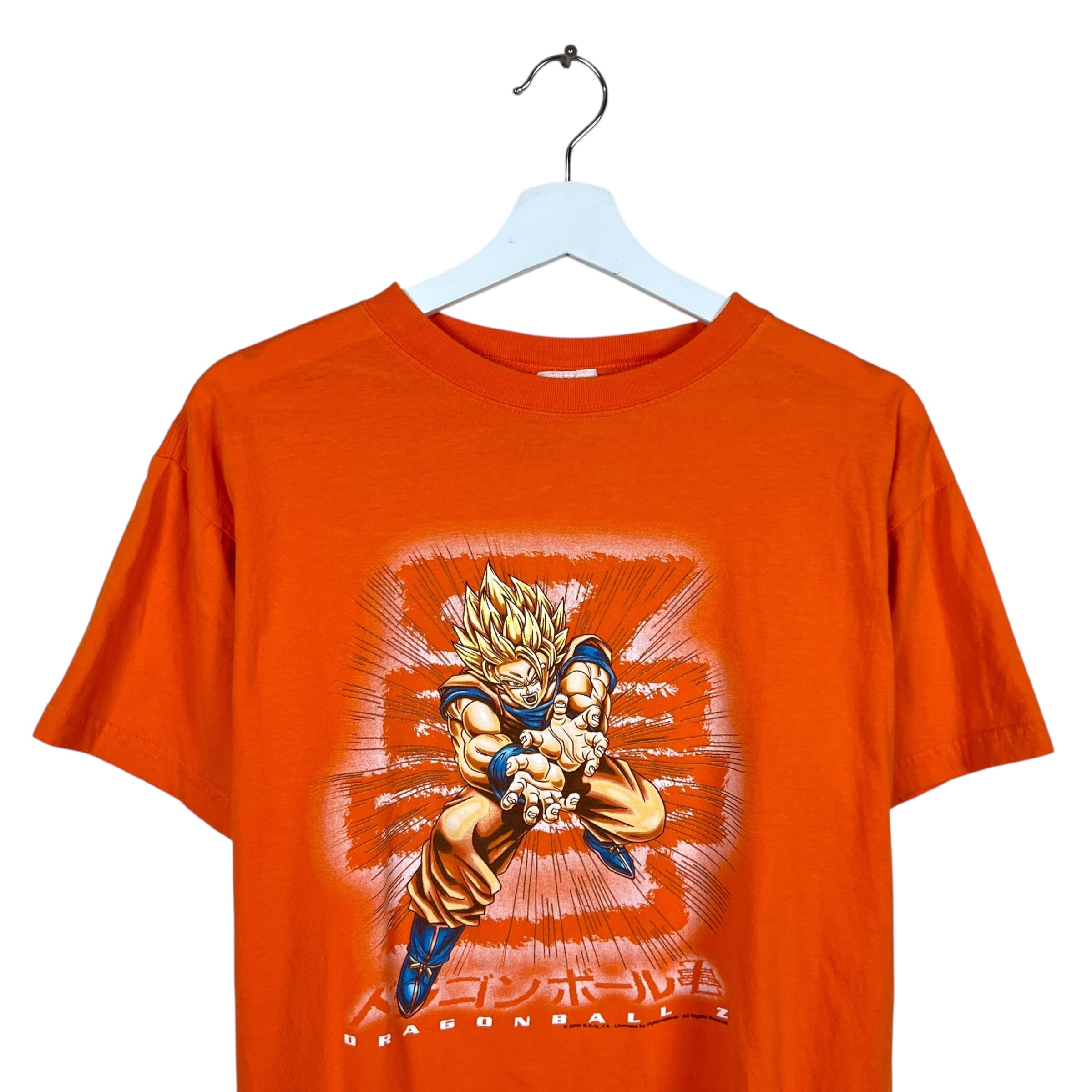2000 Novel Teez Youth Dragonball Z Super Saiyan Tee Orange