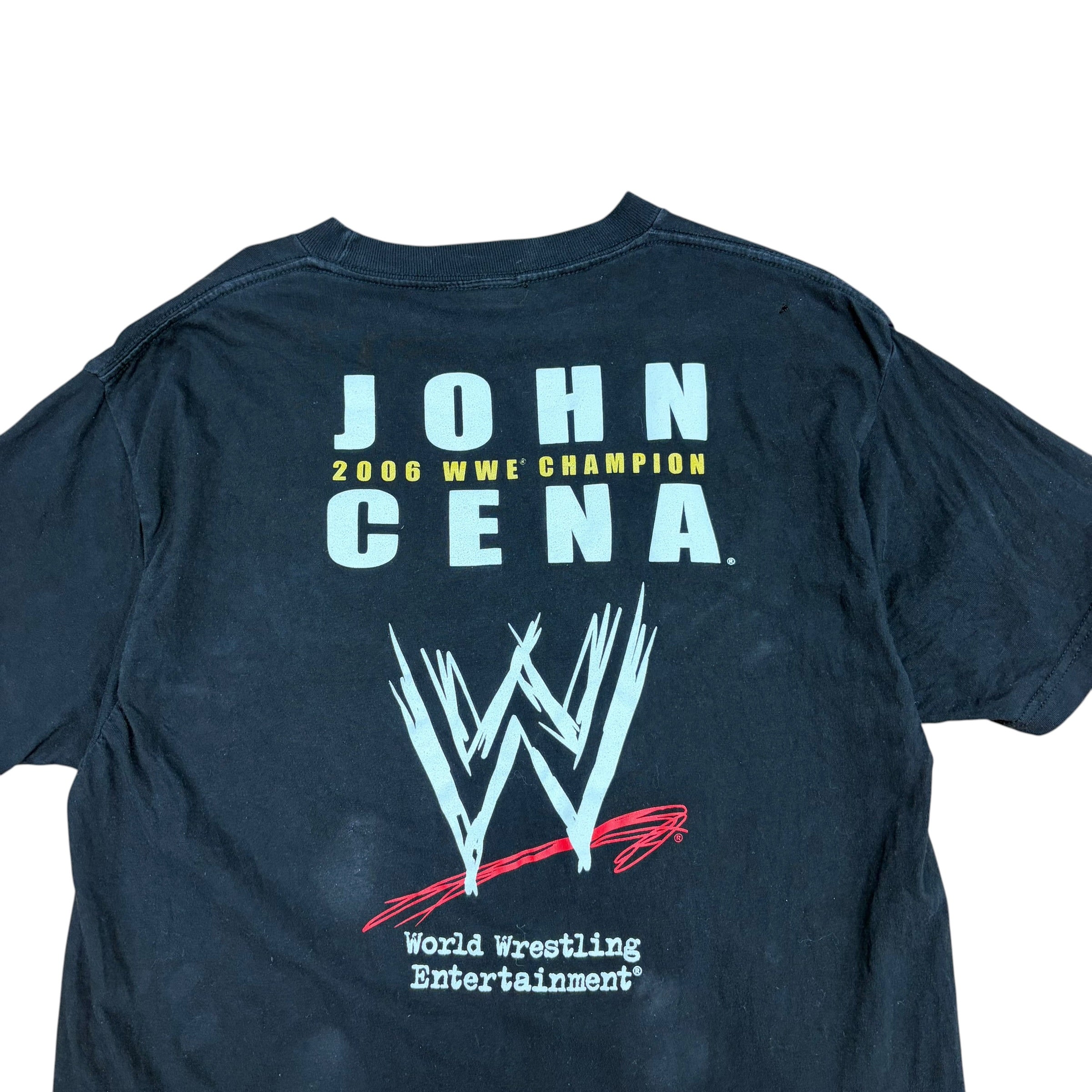 2006 WWE John Cena Champion Tee Black
